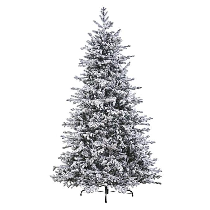 Festive Feeling 7ft Premium Kingston Flocked Spruce Tree
