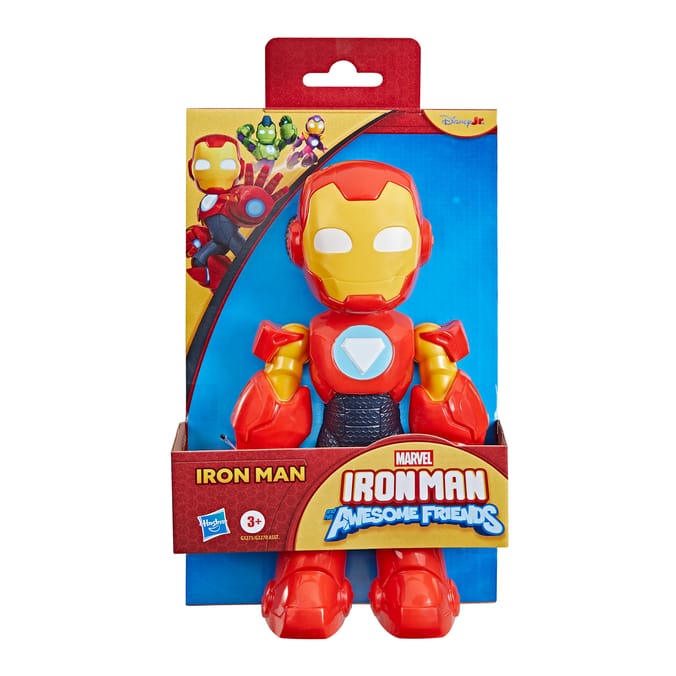 Marvel Iron Man and His Awesome Friends Supersized Action Figure 9" - Iron Man