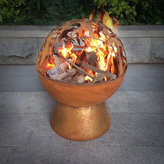 BBQ House 50cm Rustic Firepit