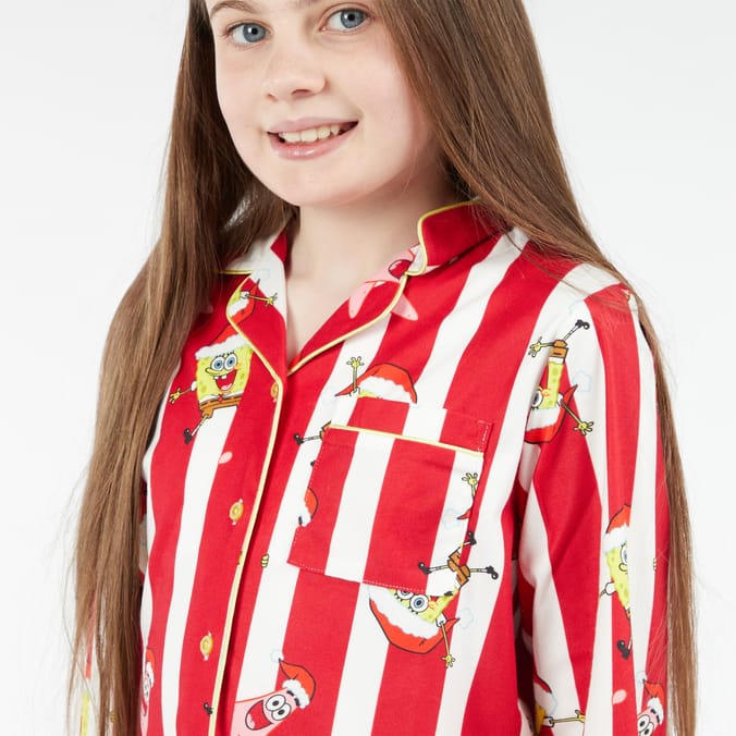 Spongebob Squarepants Older Kids Christmas Pyjamas