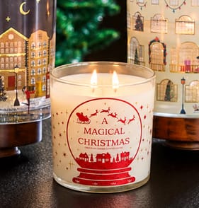 A Magical Christmas Scented Candle 350g - Chocolate Orange