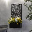 Firefly Floor & Wall Mounted Solar Light Planter