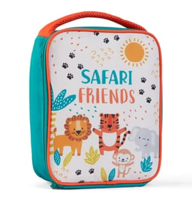  Scribble Pop Shop Insulated Lunch Bag - Safari