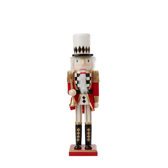 Festive Feeling Wooden Christmas Nutcracker 38cm