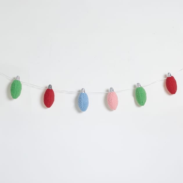 Joyful Bulb Garland Home Bargains