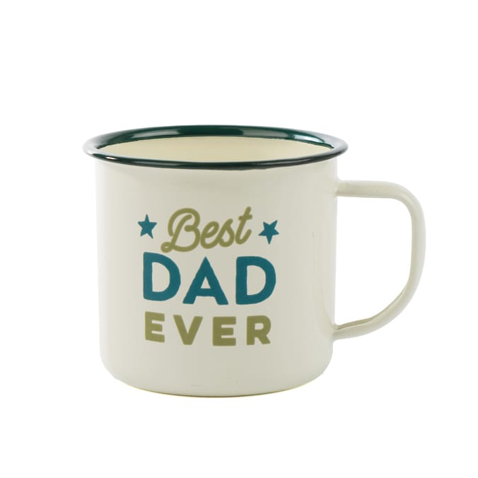 Just For You Dad Enamel Mug - Best Dad Ever
