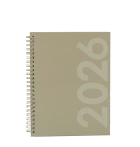 Stationery Store A5 Diary 2026 - Green