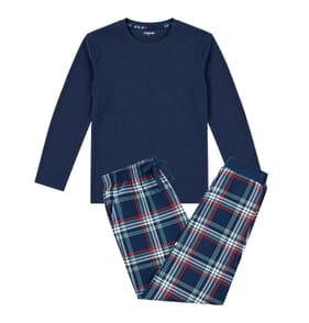 Originals Mens Navy Flannel Pyjamas