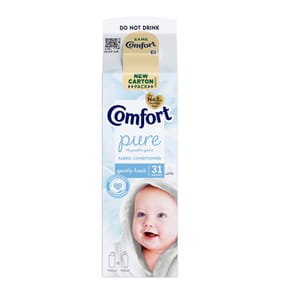 Comfort Pure Fabric Conditioner 930ml 31 Washes - Gently Fresh 
