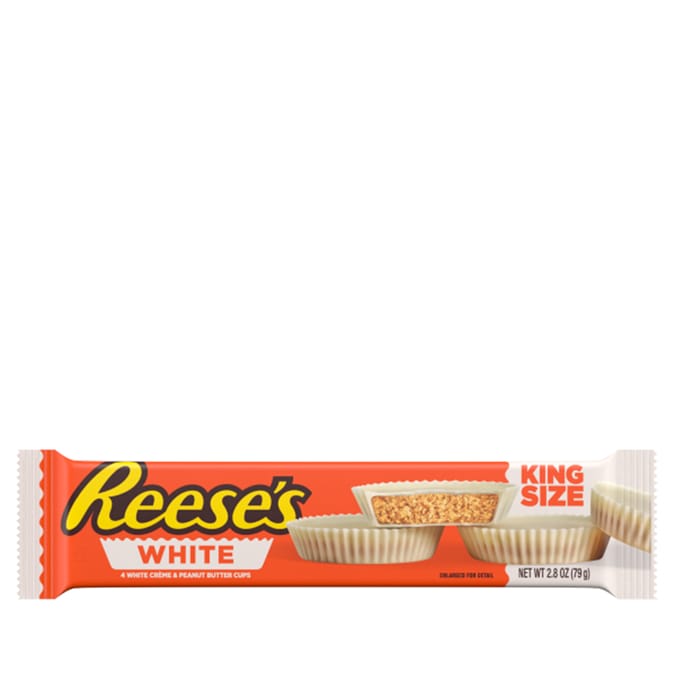 Reese's White Peanut Butter Cups King Size 79g x18 