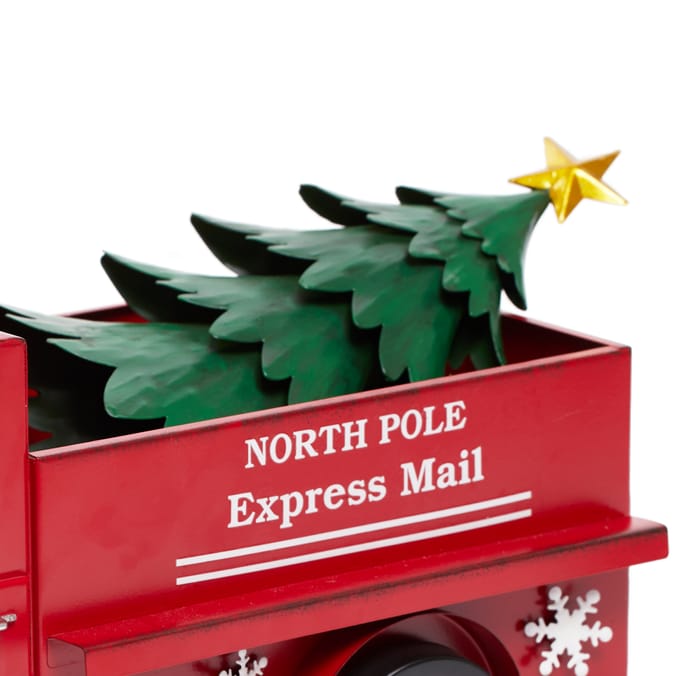 Festive Feeling Decorative Metal Truck