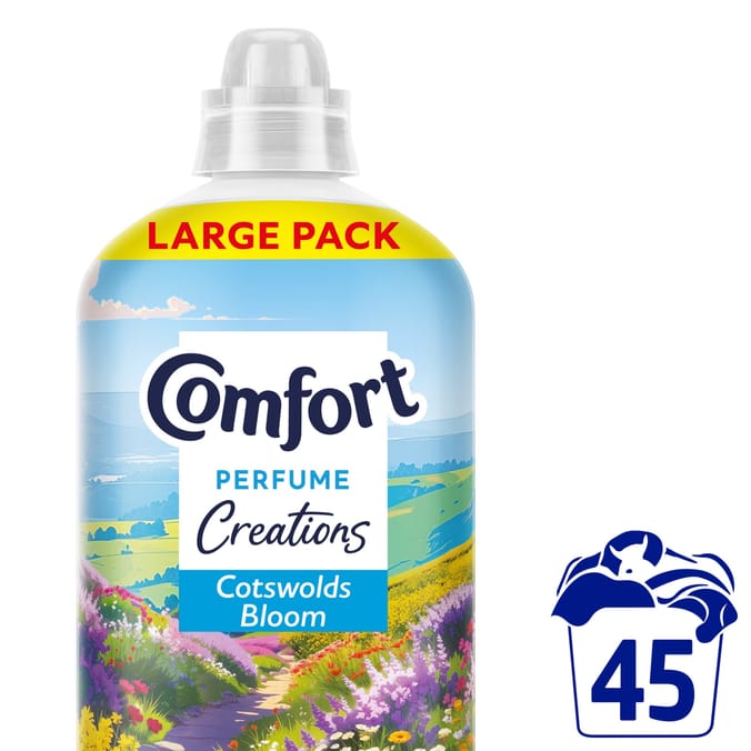 Comfort Perfume Creations Fabric Conditioner 1.35 Litres 45 Washes - Cotswolds Bloom
