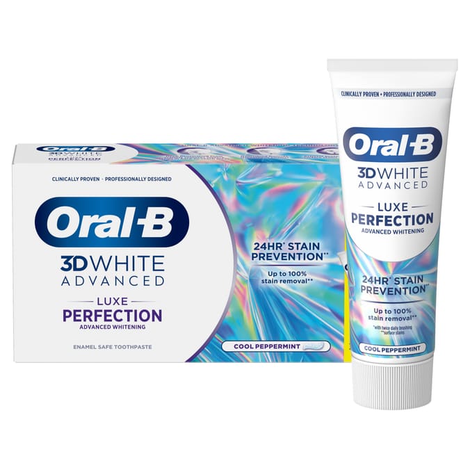 Oral-B Perfection Toothpaste Twin Pack 2x75ml 