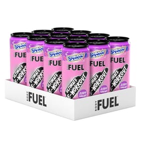 BodyFuel Ultimate Pre-Workout Energy Drink 330ml - Cosmic Candy x12