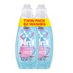 Persil Wonder Wash Sensitive Non Bio Liquid Laundry Detergent 2 x 31 Washes