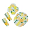 The Outdoor Living Collection 60 Piece Paper Party Supplies Set - Citrus