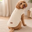 My Pets Teddy Fleece Cream Dog Coat