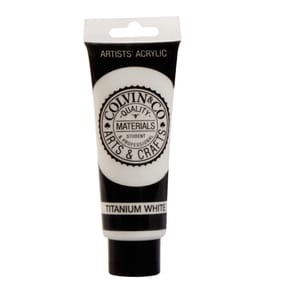  Colvin & Co Artists' Acrylic Colour Paint 120ml - Titanium White