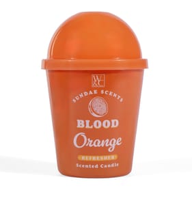Sundae Scents Smoothie Scented Candle 220g - Blood Orange