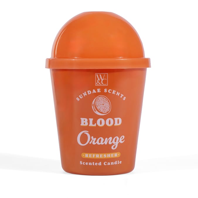 Sundae Scents Smoothie Scented Candle 220g - Blood Orange