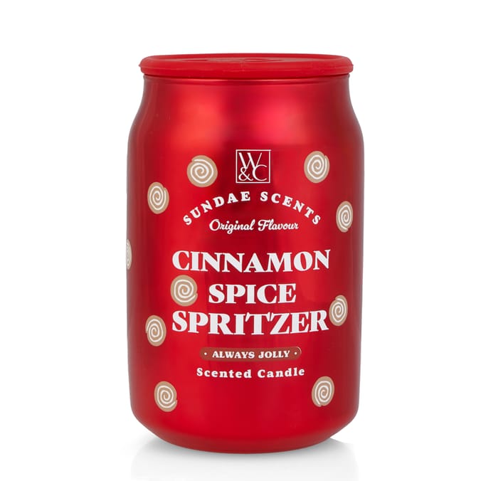 Sundae Scents Pop Can Always Jolly Scented Candle 315g -  Cinnamon Spice Spritzer