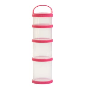 4 Tier Snack Pots - Dark Pink