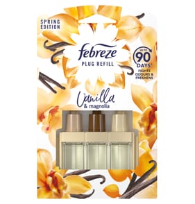 Febreze 3Vol Air Freshener Plug-In Refill Vanilla & Magnolia 20ml