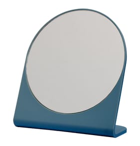 Bath Round Mirror - Blue