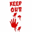 Hallow Scream Blood Gel Sticker Decoration Assorted