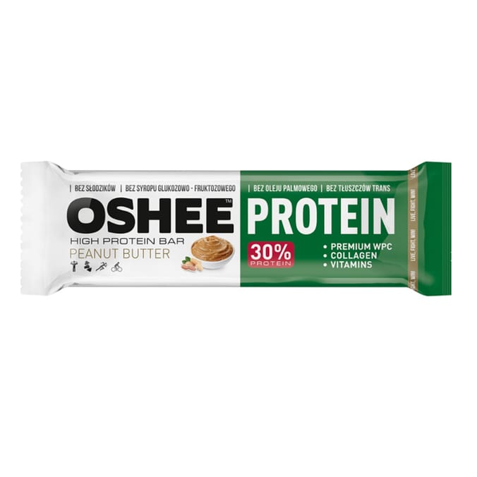 Oshee High Protein Bar 16 Pack - Peanut Butter