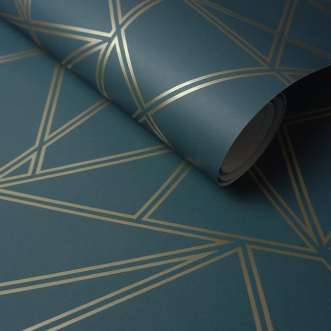 Paladium Wallpaper 90110 - Teal