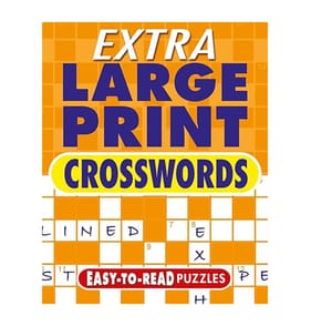 Extra Large Print Crosswords