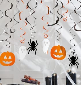 Hallow Scream Foil Decorations 10 Pack