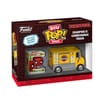 Funko Bitty Pop! Rides Deadpool Mini Vinyl Figure Set - Deadpool & Chimichanga Truck