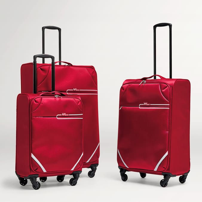Salisburys Light Luggage Ultra Lightweight Suitcase - Red