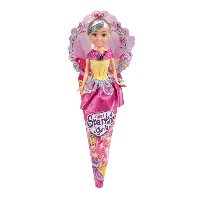 Zuru Sparkle Girlz Princess Doll Cones 10" - Assorted