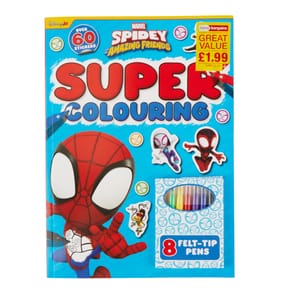 Marvel Spidey & His Amazing Friends Super Colouring