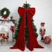 Festive Feeling Giant Velvet Bow
