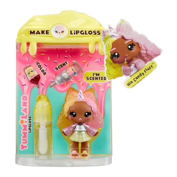 Yummiland Lipgloss Doll - Nia Candy Fluff