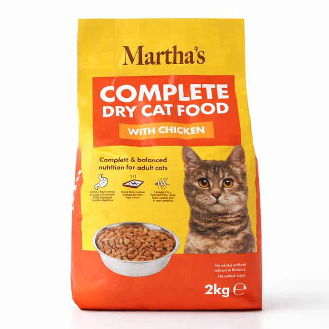Martha's Dry Cat Food 2kg - Chicken 
