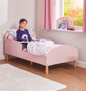 Liberty House Toys Kids Pink Toddler Bed
