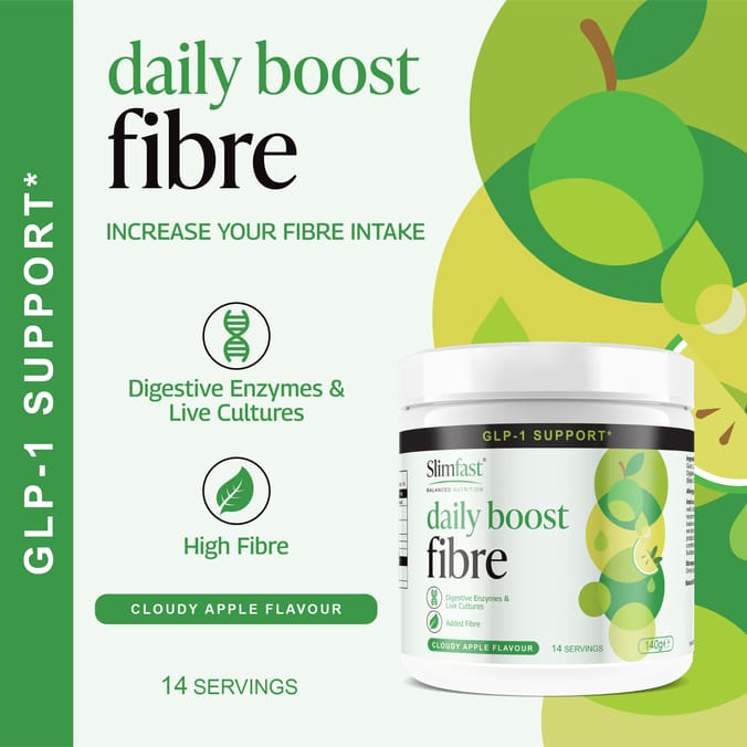 Slimfast Daily Fibre Boost 140g - Cloudy Apple