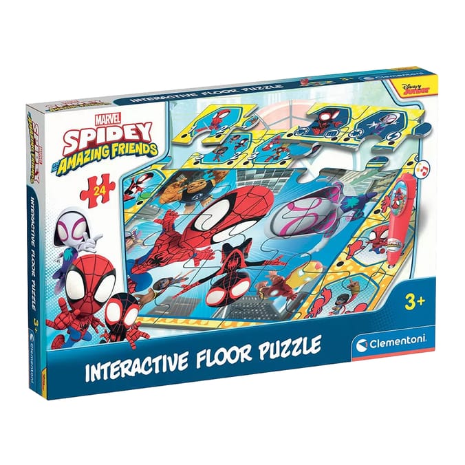 Clementoni Interactive Floor Puzzle - Spidey