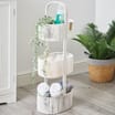 Home Collections White Paper Rope 3 Tier Caddy