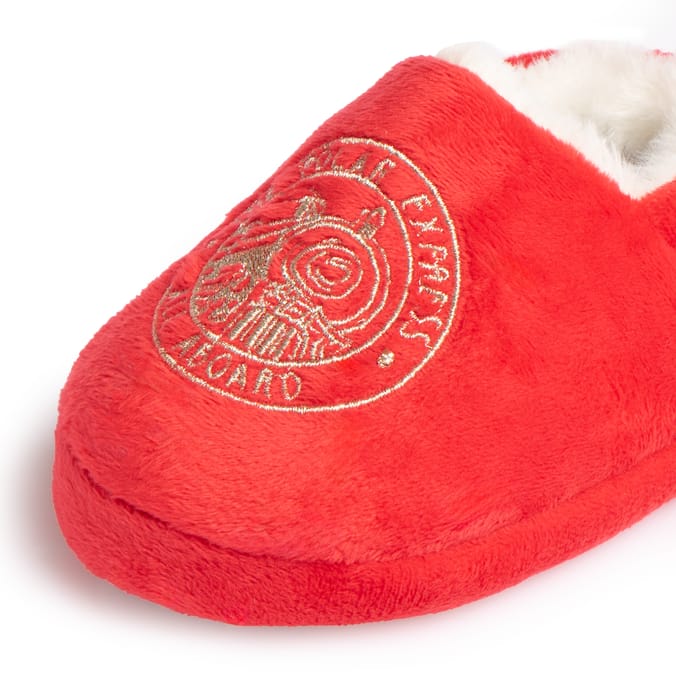 The Polar Express Younger Kids Navy Blue Slippers