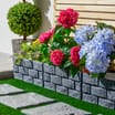 Jardin Stone Effect Garden Border 4 Pack