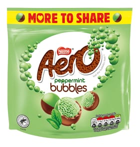 Aero Bubbles Peppermint Milk Chocolate Sharing Bag 181g