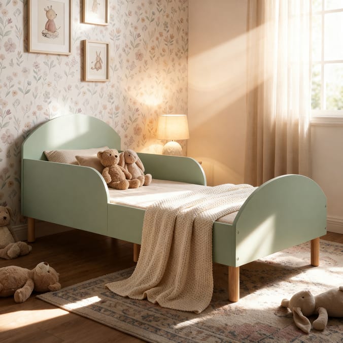 Liberty House Toys Toddler Bed - Forest Green