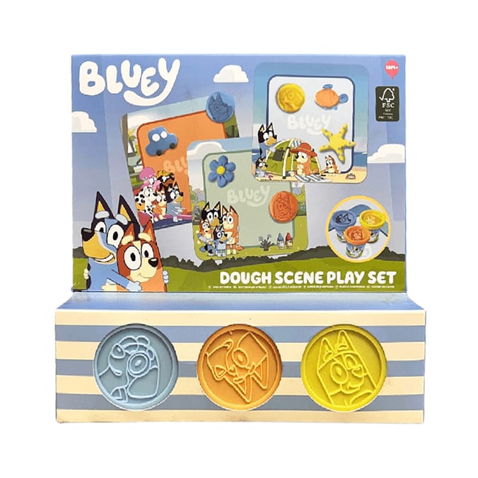Bluey Dough Scene Play Set