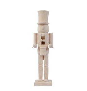  Nordic Spirit Wooden Nutcracker 38cm - Alpine Drummer